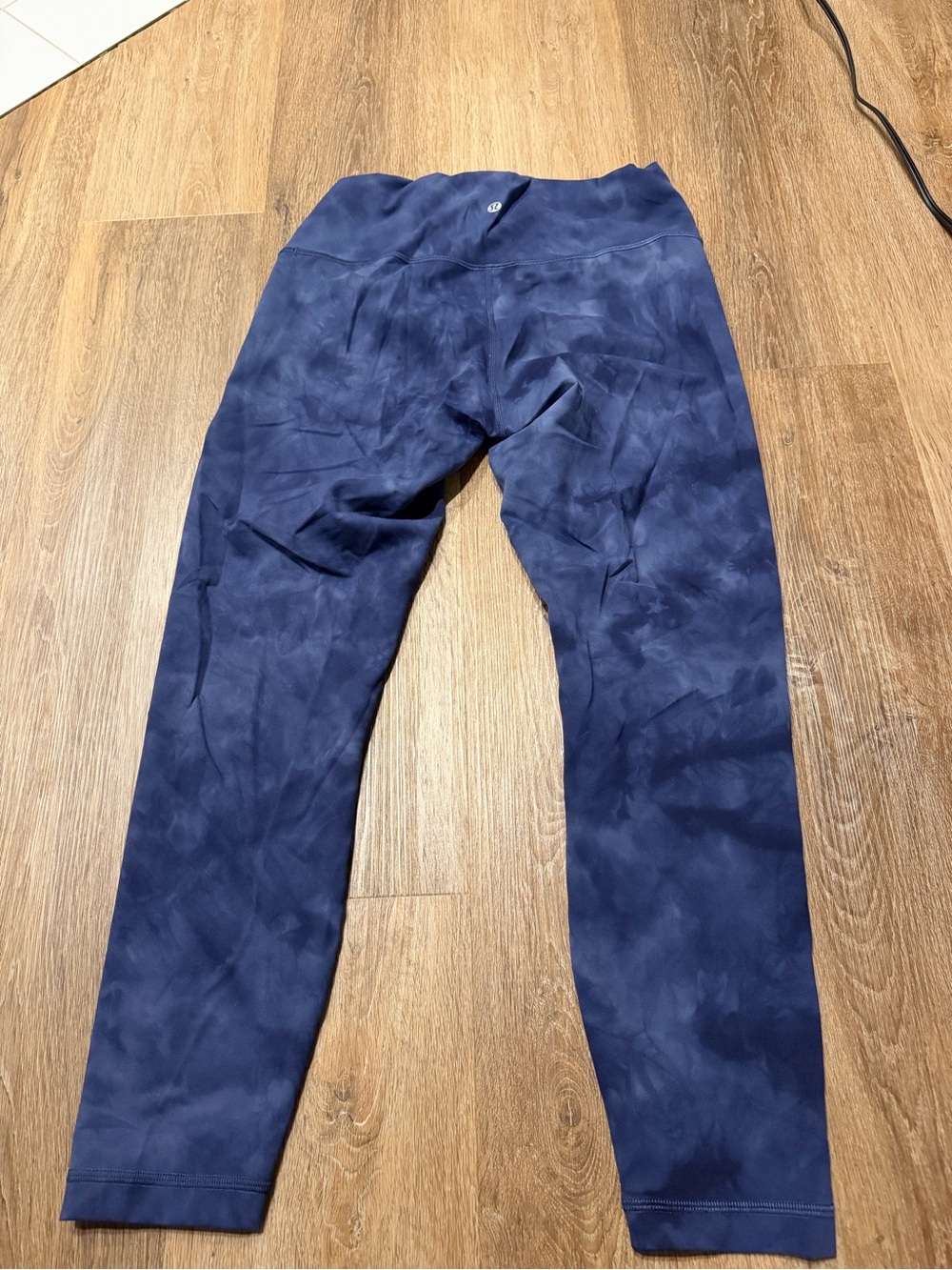 lululemon athletica Navy Tie-Dye Leggings